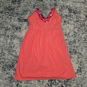 Victoria's Secret Pink Sleeveless Midi Sundress V-Neck